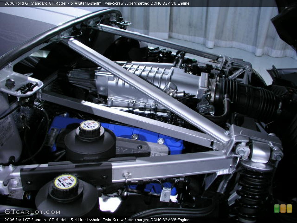 5.4 Liter Lysholm Twin-Screw Supercharged DOHC 32V V8 Engine for the 2006 Ford GT #266885