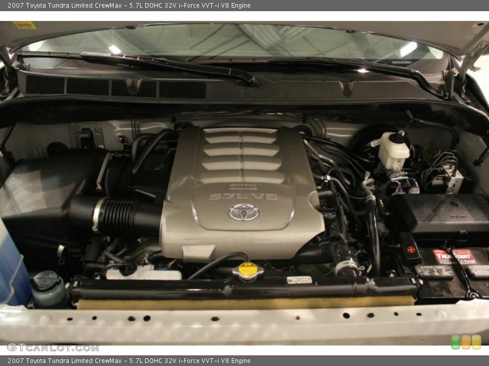 5.7L DOHC 32V i-Force VVT-i V8 Engine for the 2007 Toyota Tundra #26811971