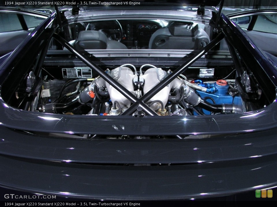 3.5L Twin-Turbocharged V6 1994 Jaguar XJ220 Engine