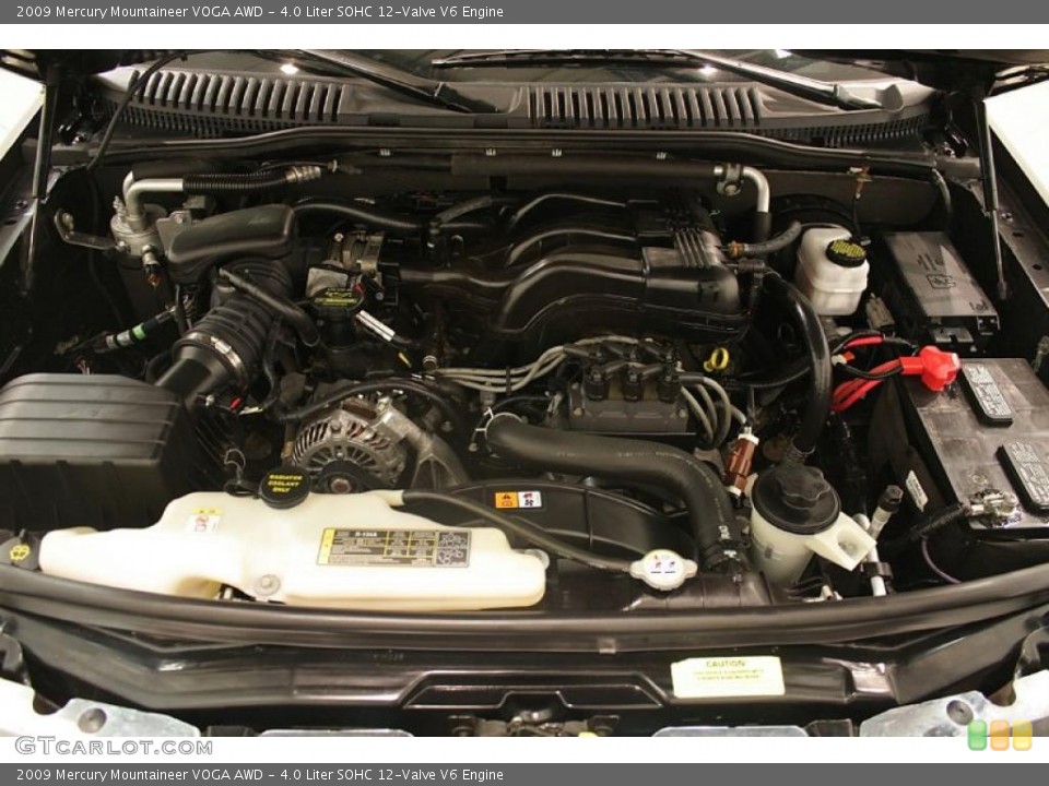 4.0 Liter SOHC 12-Valve V6 Engine for the 2009 Mercury Mountaineer #26983210