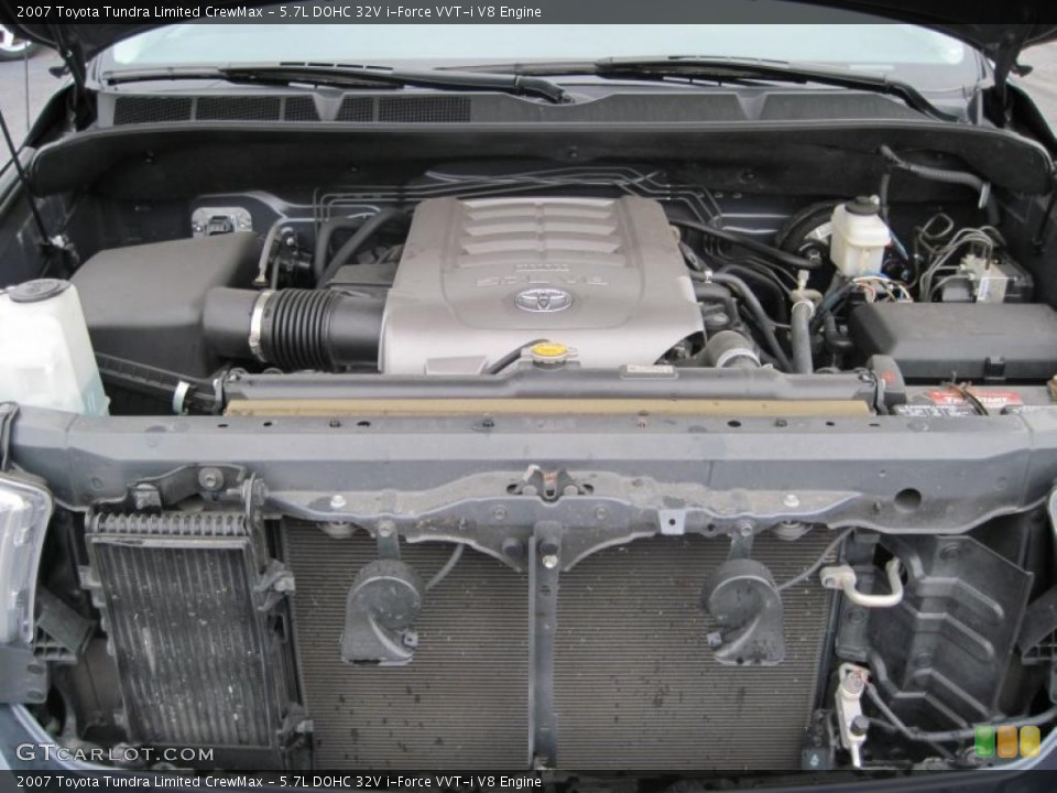 5.7L DOHC 32V i-Force VVT-i V8 Engine for the 2007 Toyota Tundra #27202386