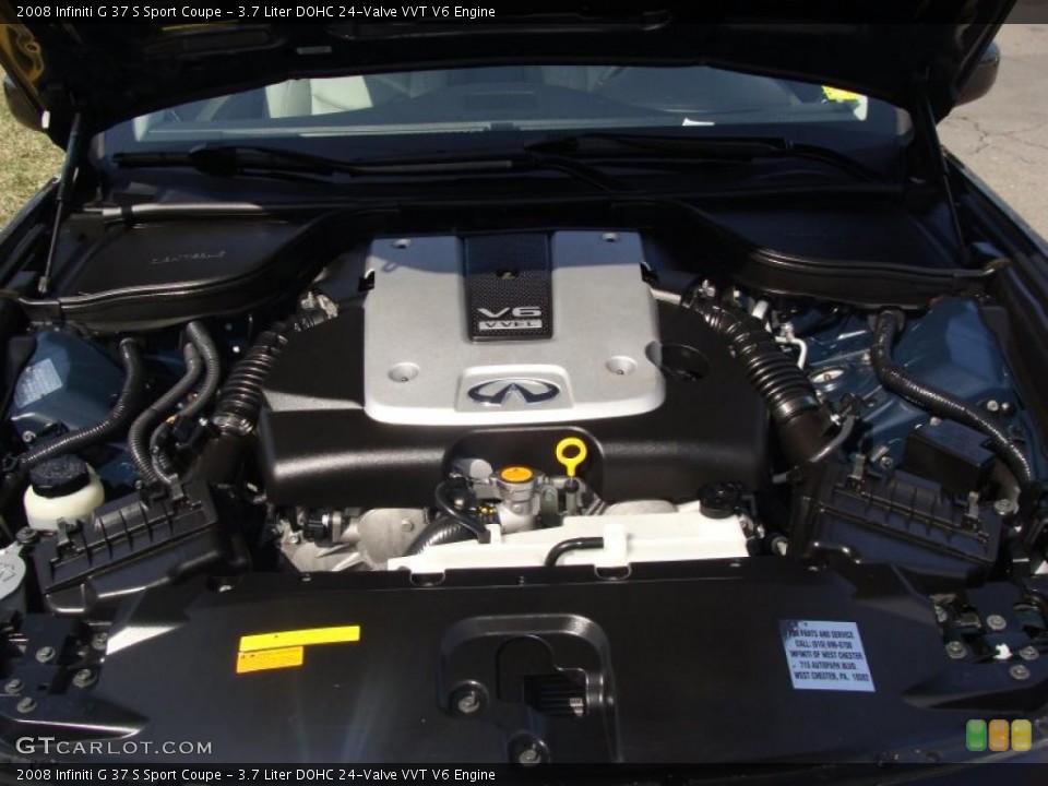 3.7 Liter DOHC 24-Valve VVT V6 Engine for the 2008 Infiniti G #27410716