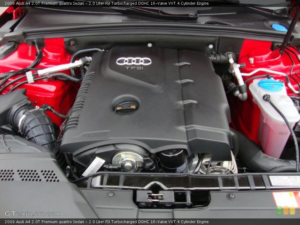 2.0 Liter FSI Turbocharged DOHC 16-Valve VVT 4 Cylinder Engine for the 2009 Audi A4 #27507321