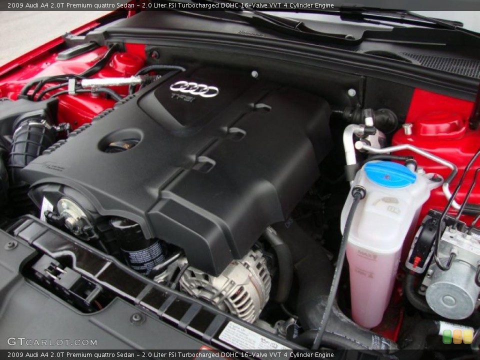 2.0 Liter FSI Turbocharged DOHC 16-Valve VVT 4 Cylinder Engine for the 2009 Audi A4 #27507327