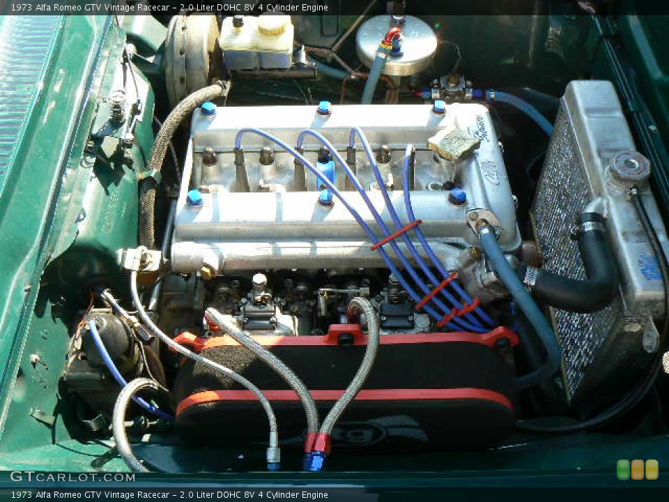 2.0 Liter DOHC 8V 4 Cylinder Engine for the 1973 Alfa Romeo GTV #277132