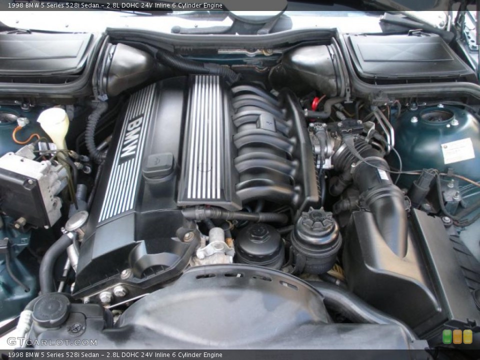 2.8L DOHC 24V Inline 6 Cylinder Engine for the 1998 BMW 5 Series #27796697