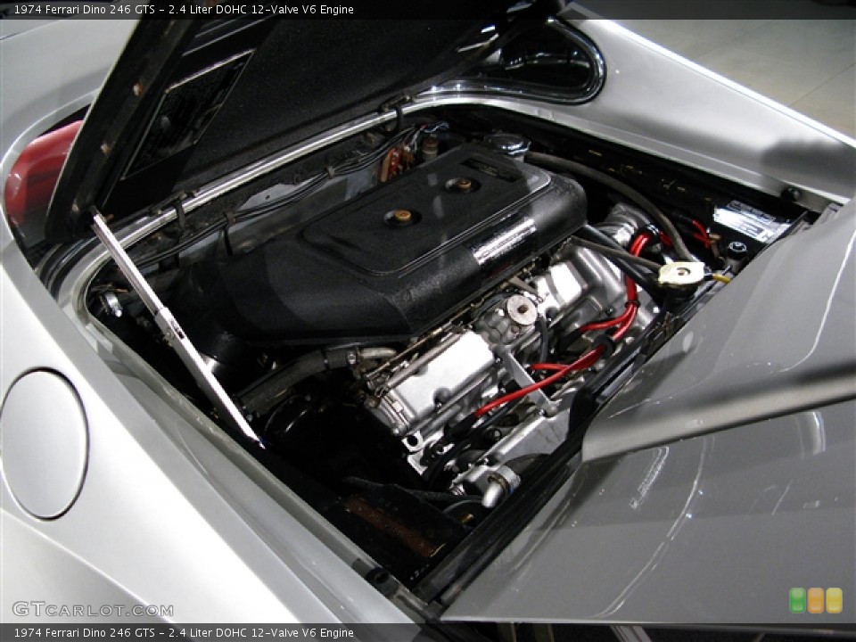 2.4 Liter DOHC 12-Valve V6 Engine for the 1974 Ferrari Dino #281050