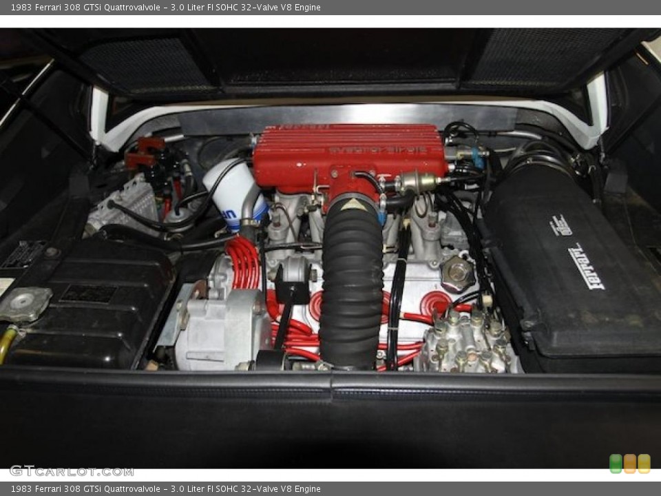 3.0 Liter FI SOHC 32-Valve V8 Engine for the 1983 Ferrari 308 #28286574