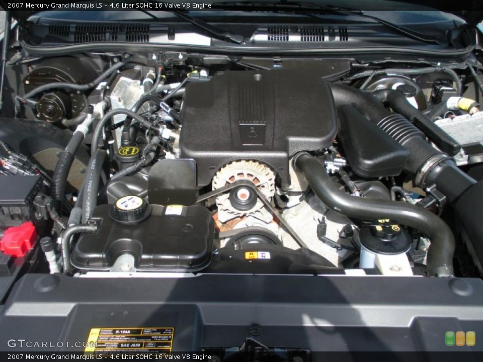 4.6 Liter SOHC 16 Valve V8 Engine for the 2007 Mercury Grand Marquis #28482282