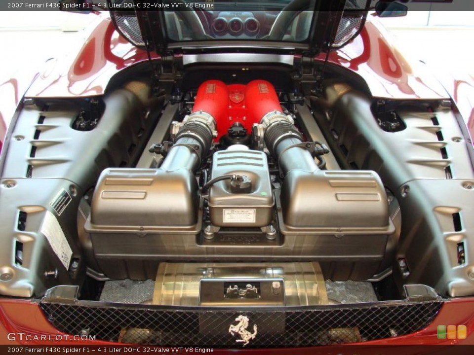 4.3 Liter DOHC 32-Valve VVT V8 Engine for the 2007 Ferrari F430 #28613315
