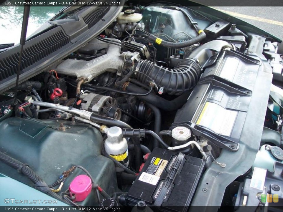 3.4 Liter OHV 12-Valve V6 Engine for the 1995 Chevrolet Camaro #28705832