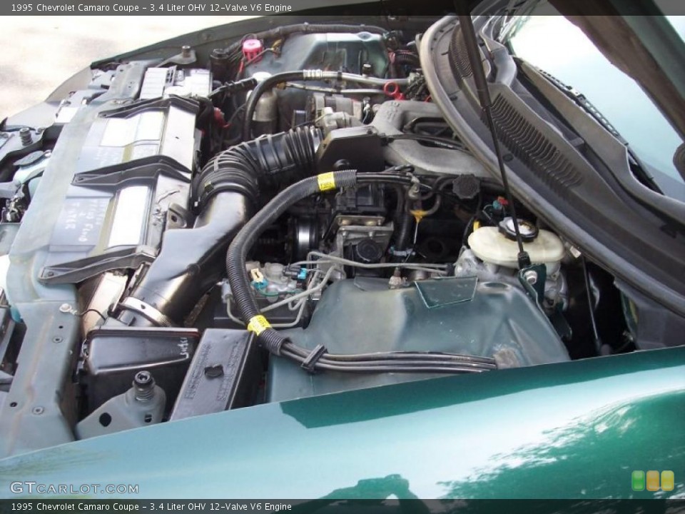 3.4 Liter OHV 12-Valve V6 Engine for the 1995 Chevrolet Camaro #28705848