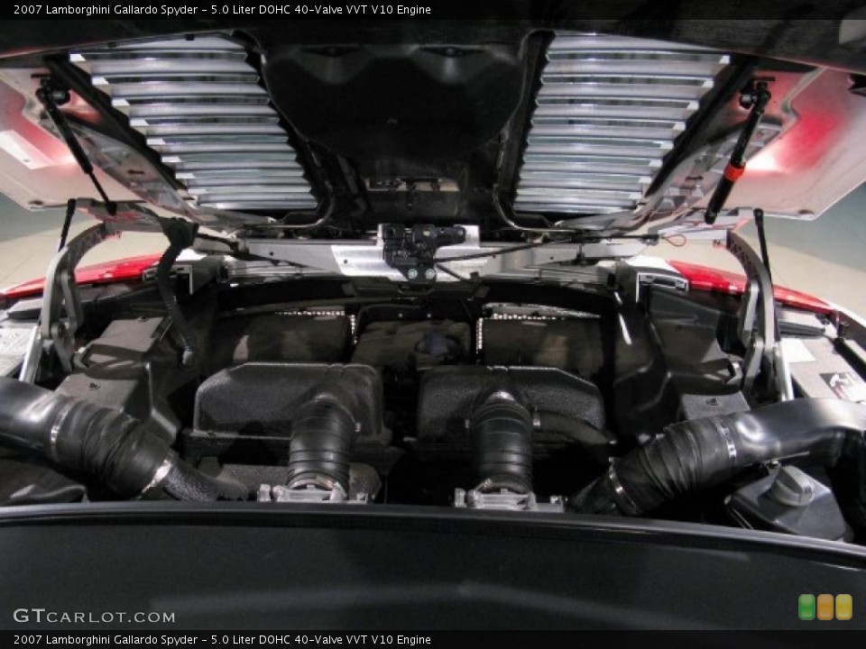5.0 Liter DOHC 40-Valve VVT V10 Engine for the 2007 Lamborghini Gallardo #28721234