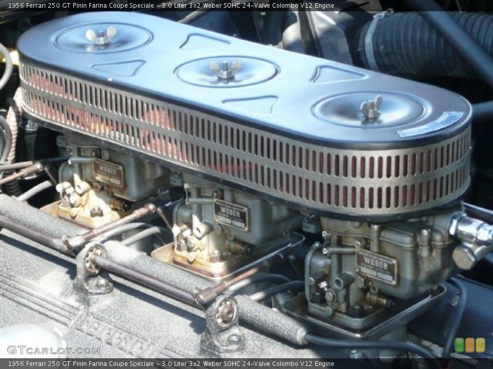 3.0 Liter 3x2 Weber SOHC 24-Valve Colombo V12 Engine for the 1956 Ferrari 250 GT #28721449