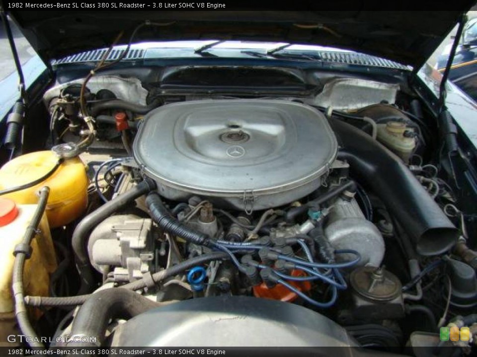 3.8 Liter SOHC V8 Engine for the 1982 Mercedes-Benz SL Class #28826260