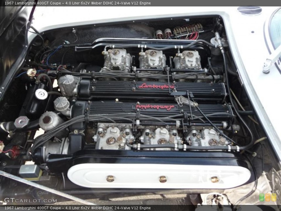 4.0 Liter 6x2V Weber DOHC 24-Valve V12 Engine for the 1967 Lamborghini 400GT #29267168