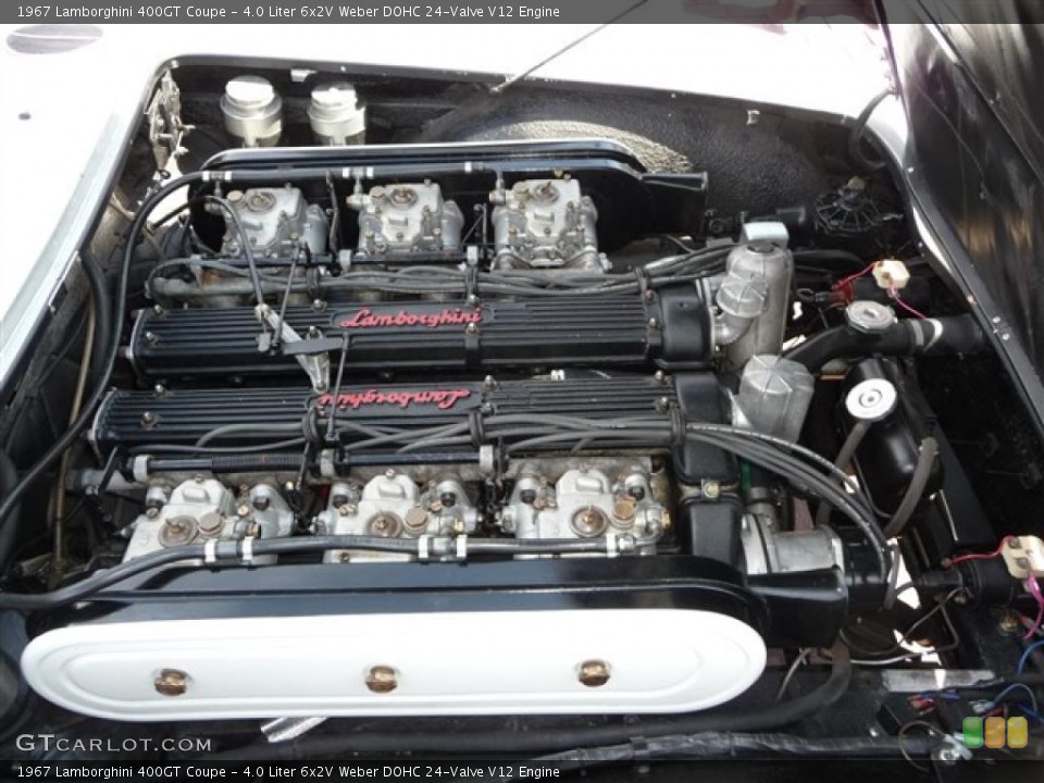 4.0 Liter 6x2V Weber DOHC 24-Valve V12 Engine for the 1967 Lamborghini 400GT #29267188