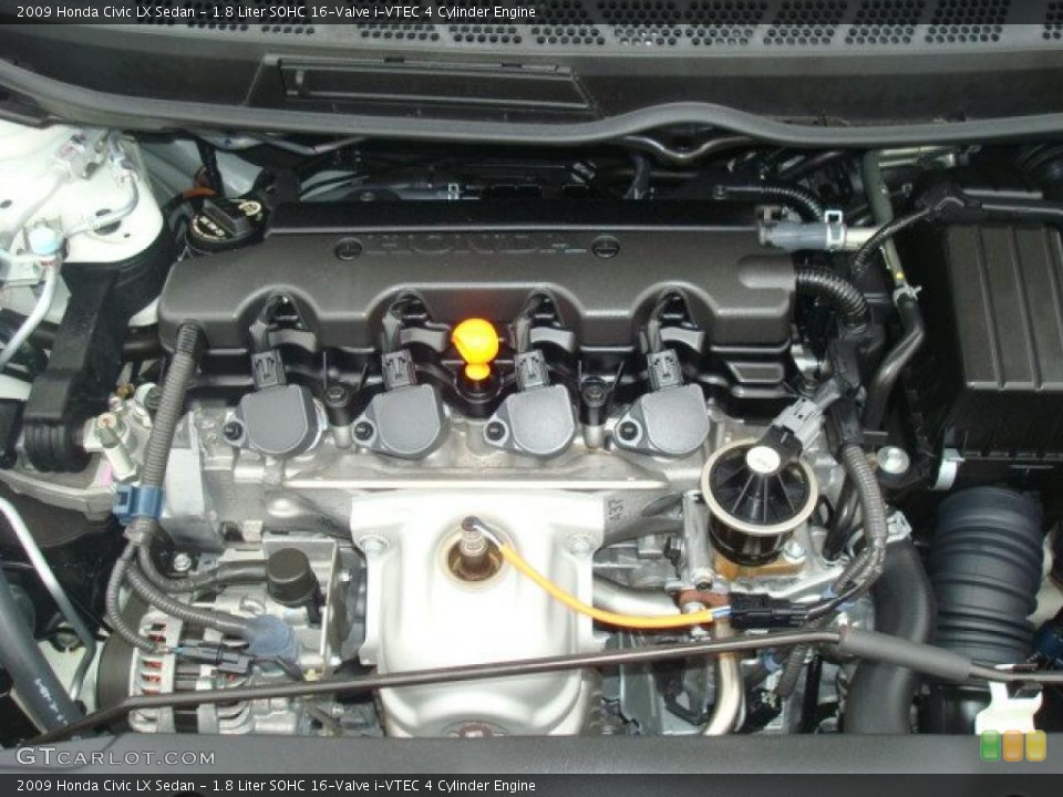 1.8 Liter SOHC 16-Valve i-VTEC 4 Cylinder Engine for the 2009 Honda Civic #29575007