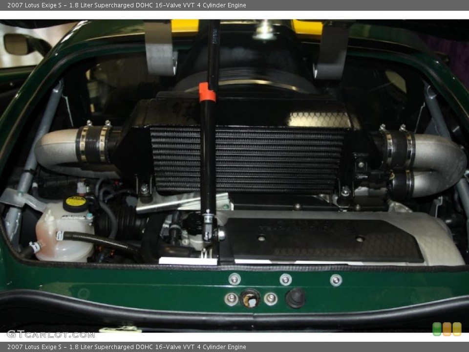 1.8 Liter Supercharged DOHC 16-Valve VVT 4 Cylinder 2007 Lotus Exige Engine