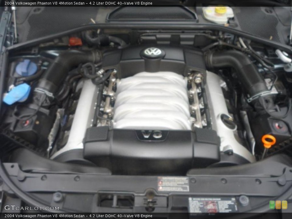 4.2 Liter DOHC 40-Valve V8 Engine for the 2004 Volkswagen Phaeton #30557788