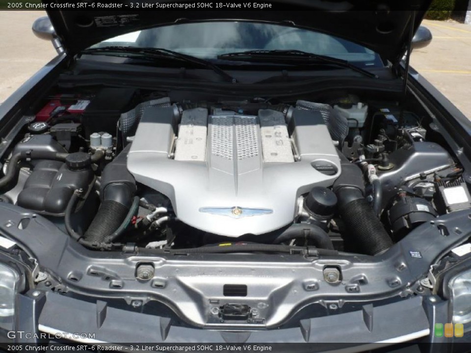 3.2 Liter Supercharged SOHC 18-Valve V6 Engine for the 2005 Chrysler Crossfire #30886062