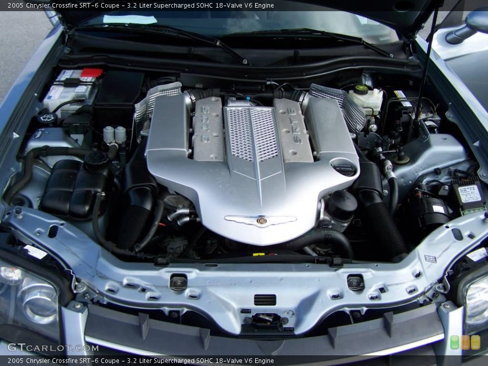 3.2 Liter Supercharged SOHC 18-Valve V6 Engine for the 2005 Chrysler Crossfire #3113781