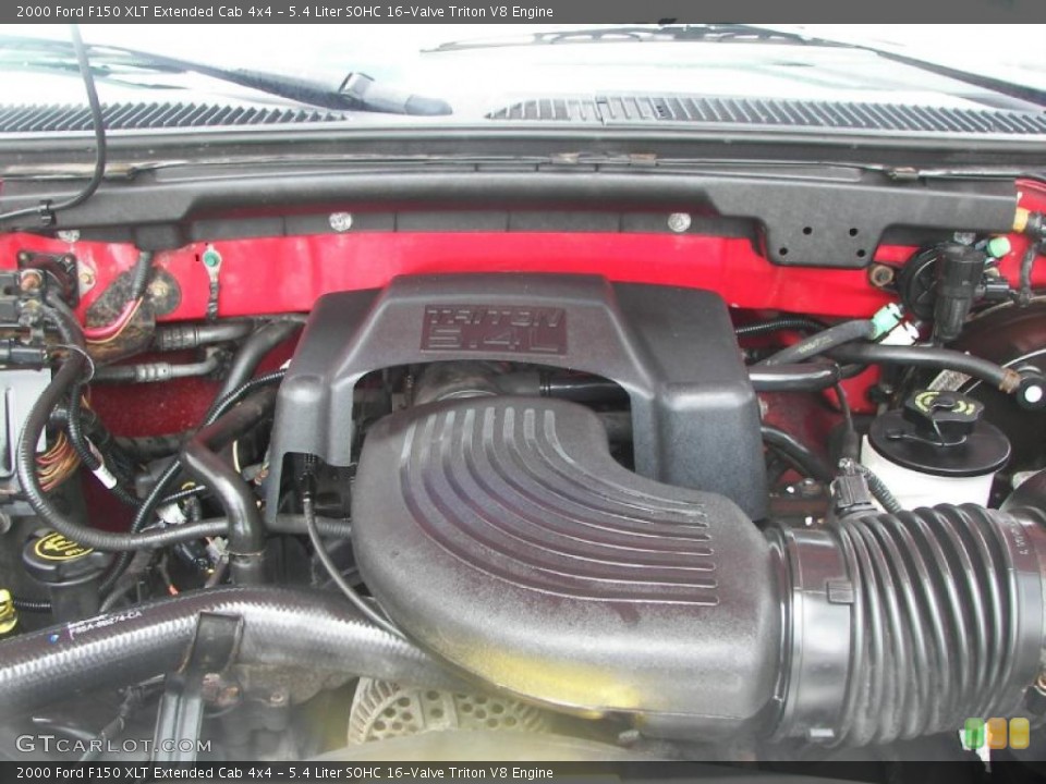 5.4 Liter SOHC 16-Valve Triton V8 Engine for the 2000 Ford F150 #31393009