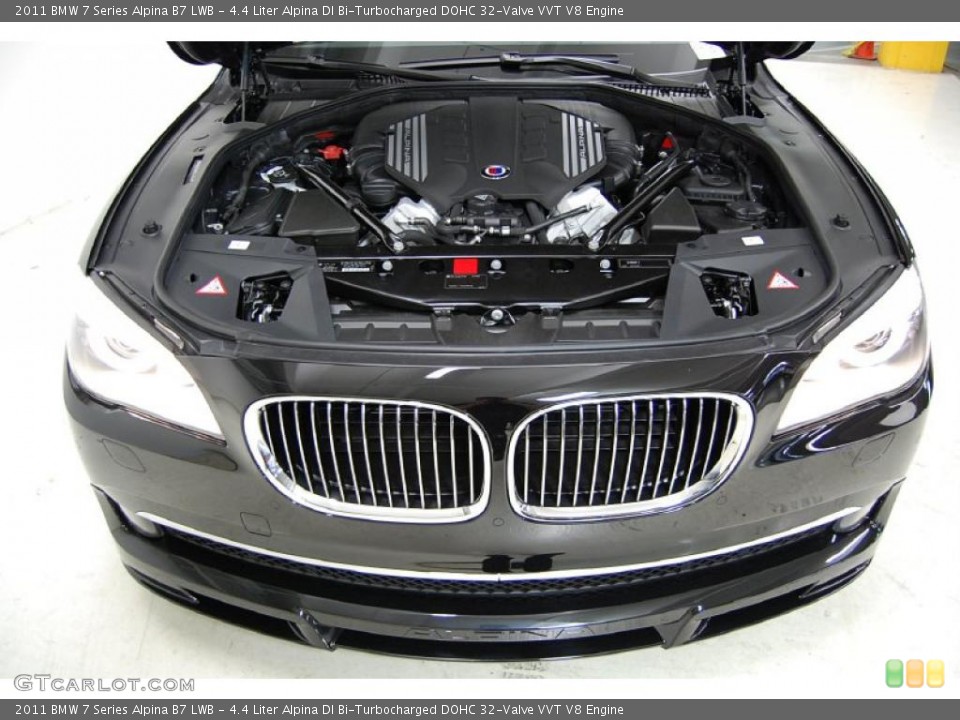 4.4 Liter Alpina DI Bi-Turbocharged DOHC 32-Valve VVT V8 Engine for the 2011 BMW 7 Series #31877422