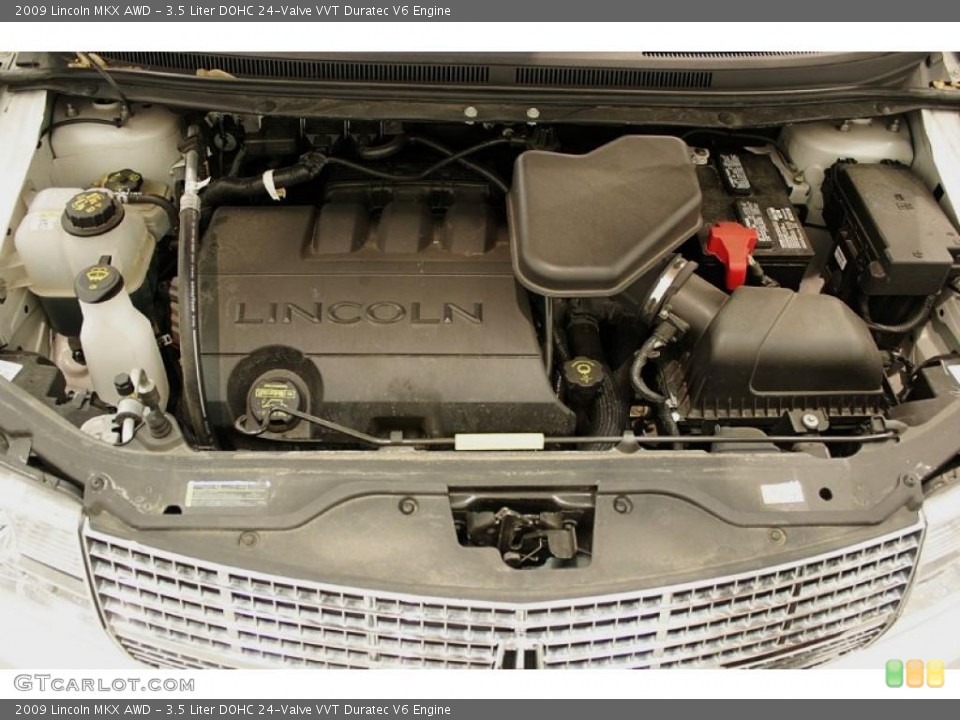 3.5 Liter DOHC 24-Valve VVT Duratec V6 Engine for the 2009 Lincoln MKX #32069530