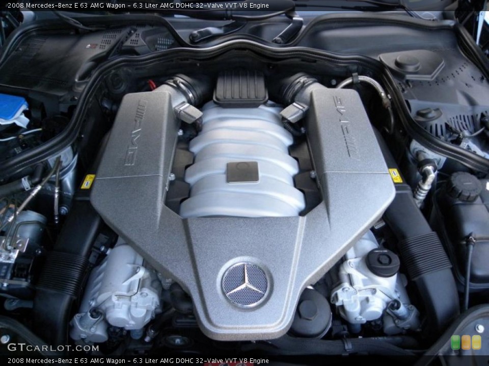 6.3 Liter AMG DOHC 32-Valve VVT V8 Engine for the 2008 Mercedes-Benz E #32306637