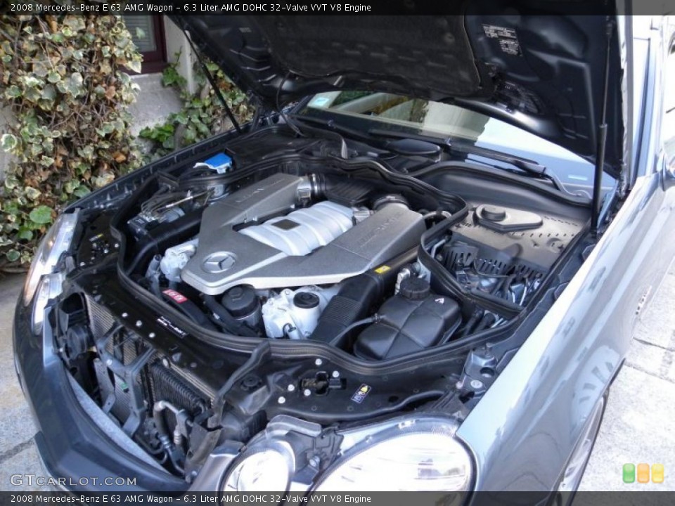 6.3 Liter AMG DOHC 32-Valve VVT V8 Engine for the 2008 Mercedes-Benz E #32306686