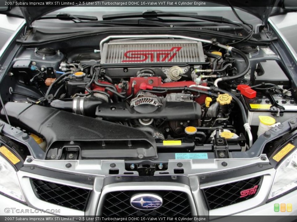 2.5 Liter STi Turbocharged DOHC 16-Valve VVT Flat 4 Cylinder Engine for the 2007 Subaru Impreza #33097129