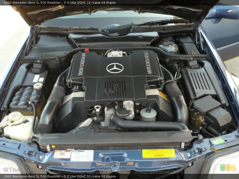 5.0 Liter DOHC 32-Valve V8 Engine for the 1992 Mercedes-Benz SL #33108093