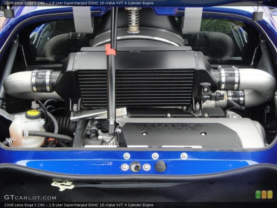 1.8 Liter Supercharged DOHC 16-Valve VVT 4 Cylinder Engine for the 2008 Lotus Exige #33238577