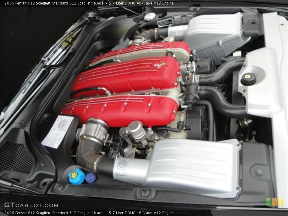 5.7 Liter DOHC 48-Valve V12 Engine for the 2006 Ferrari 612 Scaglietti #33238973