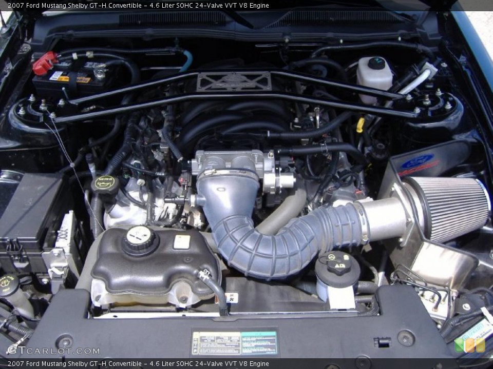4.6 Liter SOHC 24-Valve VVT V8 Engine for the 2007 Ford Mustang #33373793