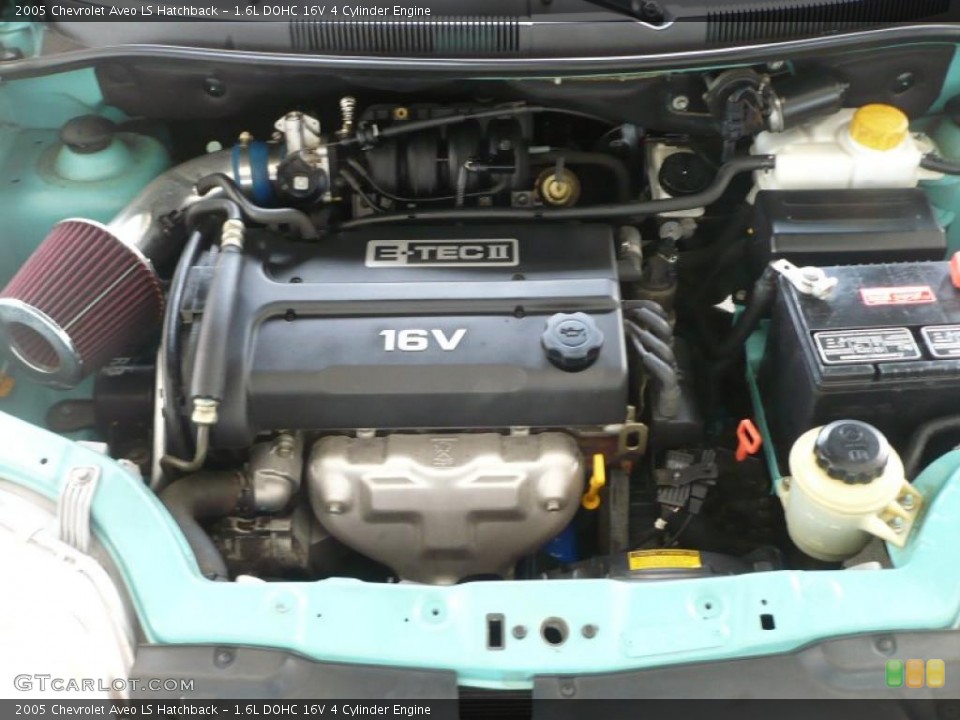 1.6L DOHC 16V 4 Cylinder Engine for the 2005 Chevrolet Aveo #33429762
