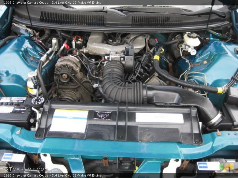 3.4 Liter OHV 12-Valve V6 Engine for the 1995 Chevrolet Camaro #33451838