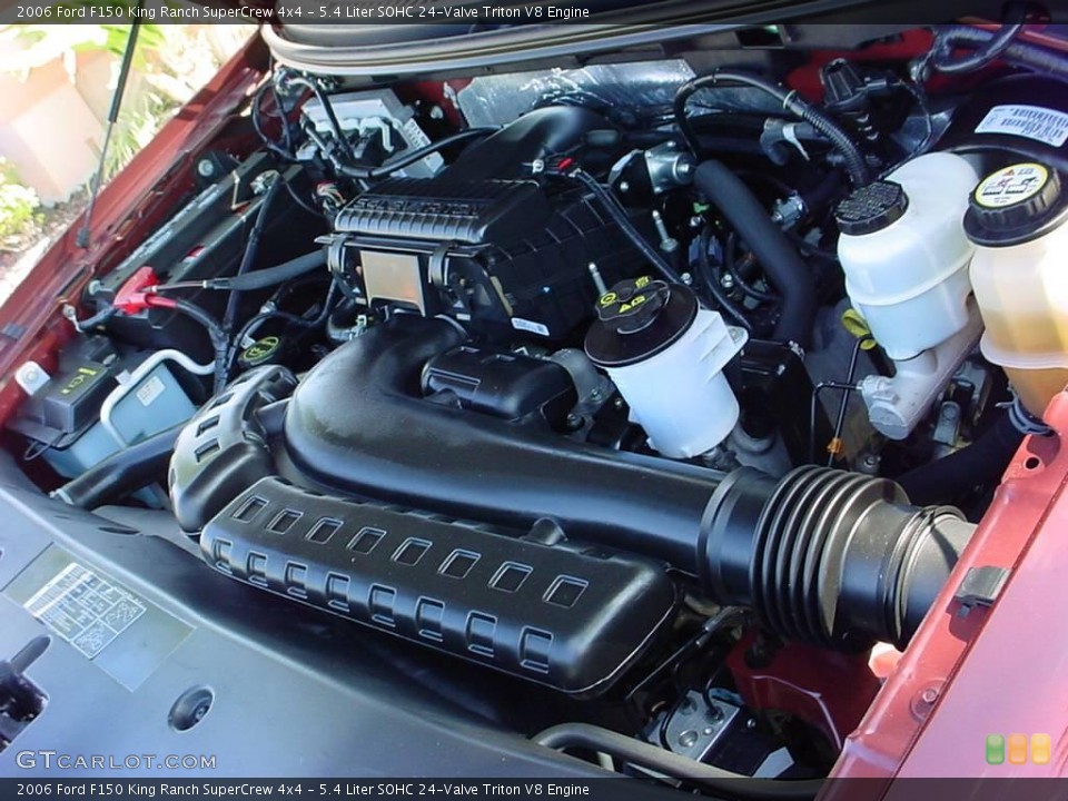 5.4 Liter SOHC 24-Valve Triton V8 Engine for the 2006 Ford F150 #3366196