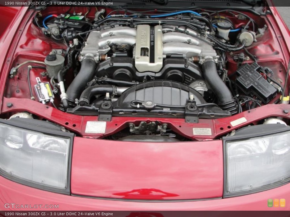 3.0 Liter DOHC 24-Valve V6 Engine for the 1990 Nissan 300ZX #33974360