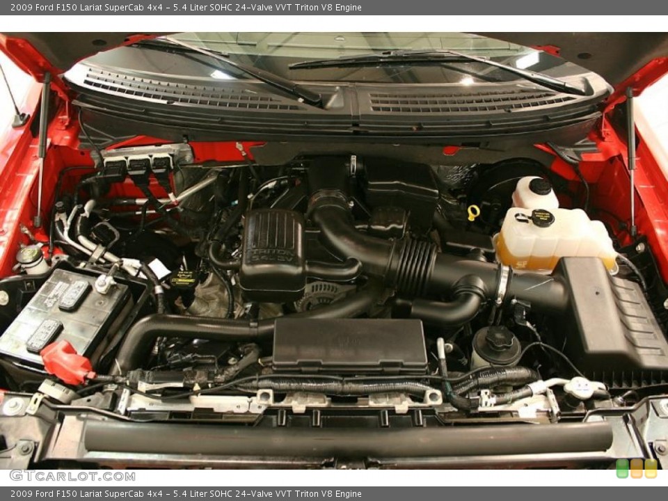 5.4 Liter SOHC 24-Valve VVT Triton V8 Engine for the 2009 Ford F150 #34185944
