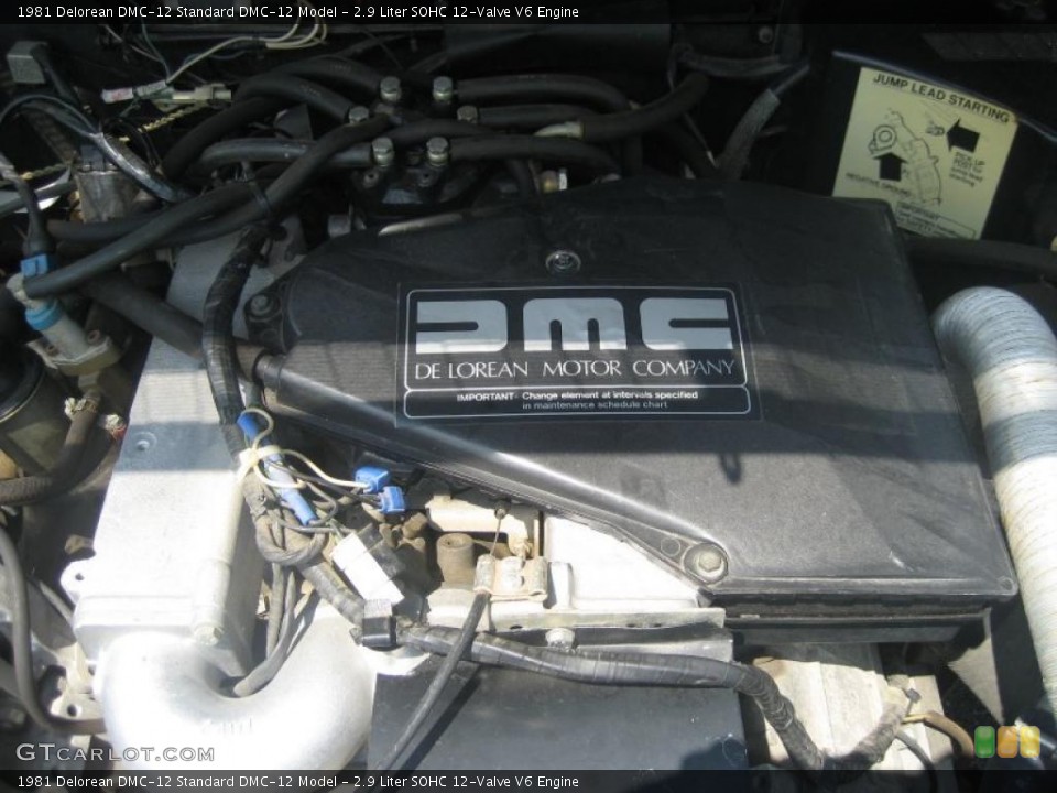 2.9 Liter SOHC 12-Valve V6 Engine for the 1981 Delorean DMC-12 #34260576