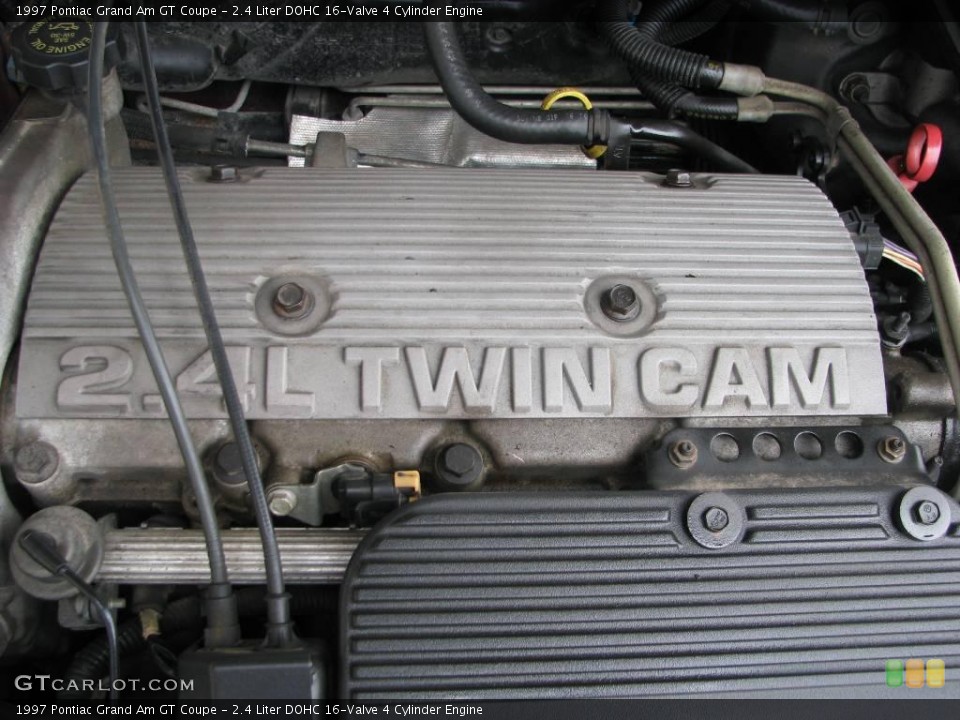 2.4 Liter DOHC 16-Valve 4 Cylinder Engine for the 1997 Pontiac Grand Am #3428164
