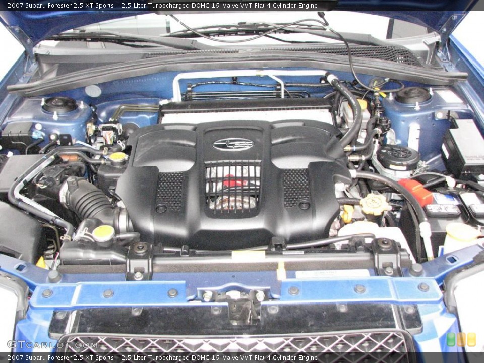 2.5 Liter Turbocharged DOHC 16-Valve VVT Flat 4 Cylinder Engine for the 2007 Subaru Forester #3440066