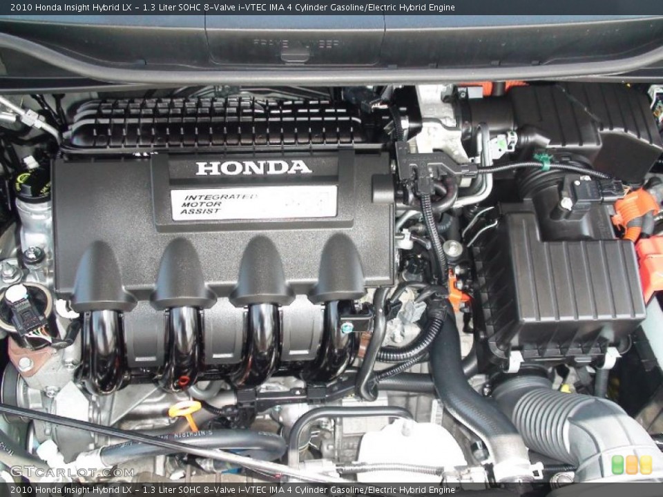 1.3 Liter SOHC 8-Valve i-VTEC IMA 4 Cylinder Gasoline/Electric Hybrid Engine for the 2010 Honda Insight #34831062
