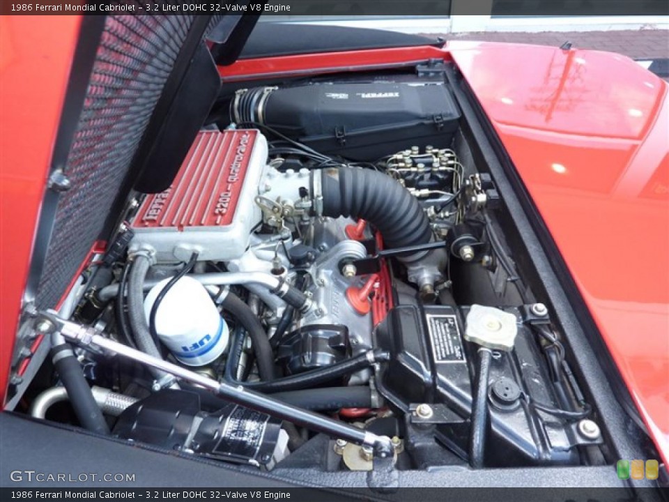 3.2 Liter DOHC 32-Valve V8 Engine for the 1986 Ferrari Mondial #35355053