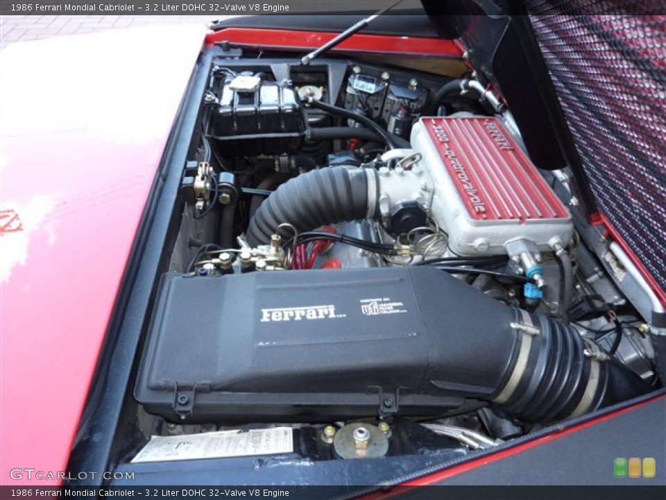 3.2 Liter DOHC 32-Valve V8 Engine for the 1986 Ferrari Mondial #35355061
