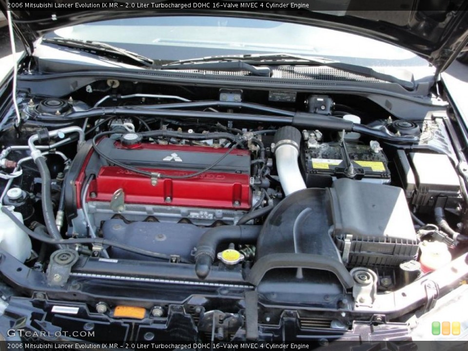 2.0 Liter Turbocharged DOHC 16-Valve MIVEC 4 Cylinder Engine for the 2006 Mitsubishi Lancer Evolution #35591256
