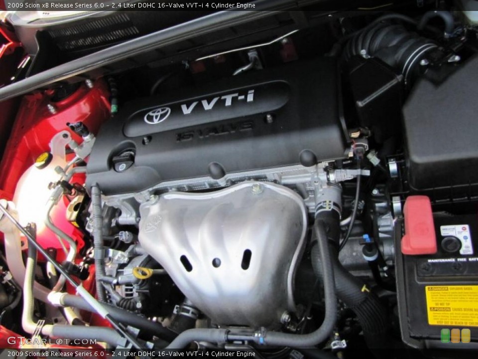 2.4 Liter DOHC 16-Valve VVT-i 4 Cylinder Engine for the 2009 Scion xB #36028117
