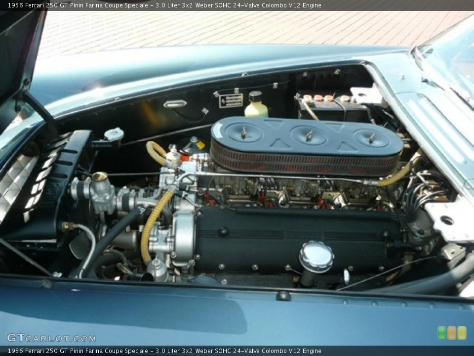 3.0 Liter 3x2 Weber SOHC 24-Valve Colombo V12 Engine for the 1956 Ferrari 250 GT #36259217